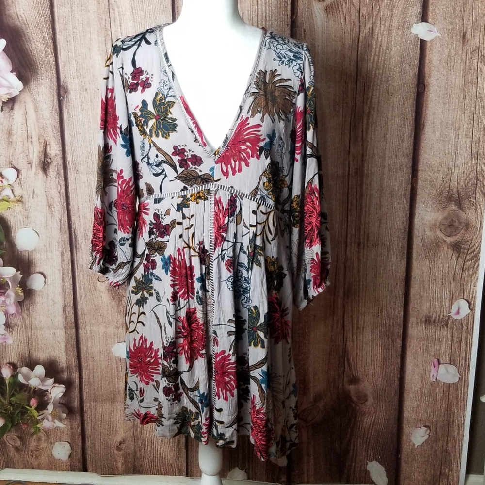 Jodifl floral bohemian style dress size S